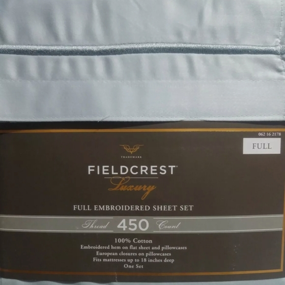 Brand New Fieldcrest Luxury Full Size Sheet Set - Picture 1 of 4